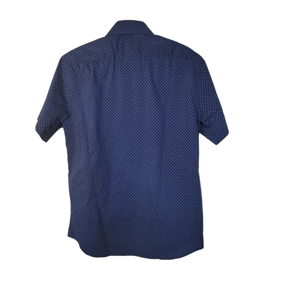 LUCKY Men's Short Sleeve Blue Shirt Sz M (15-15.5) - Picture 3 of 10